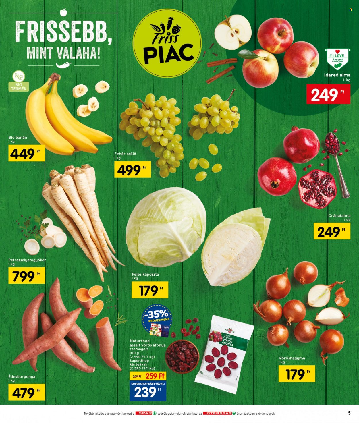 INTERSPAR akciós újságok - 2021.10.28 - 2021.11.03. Oldal 5