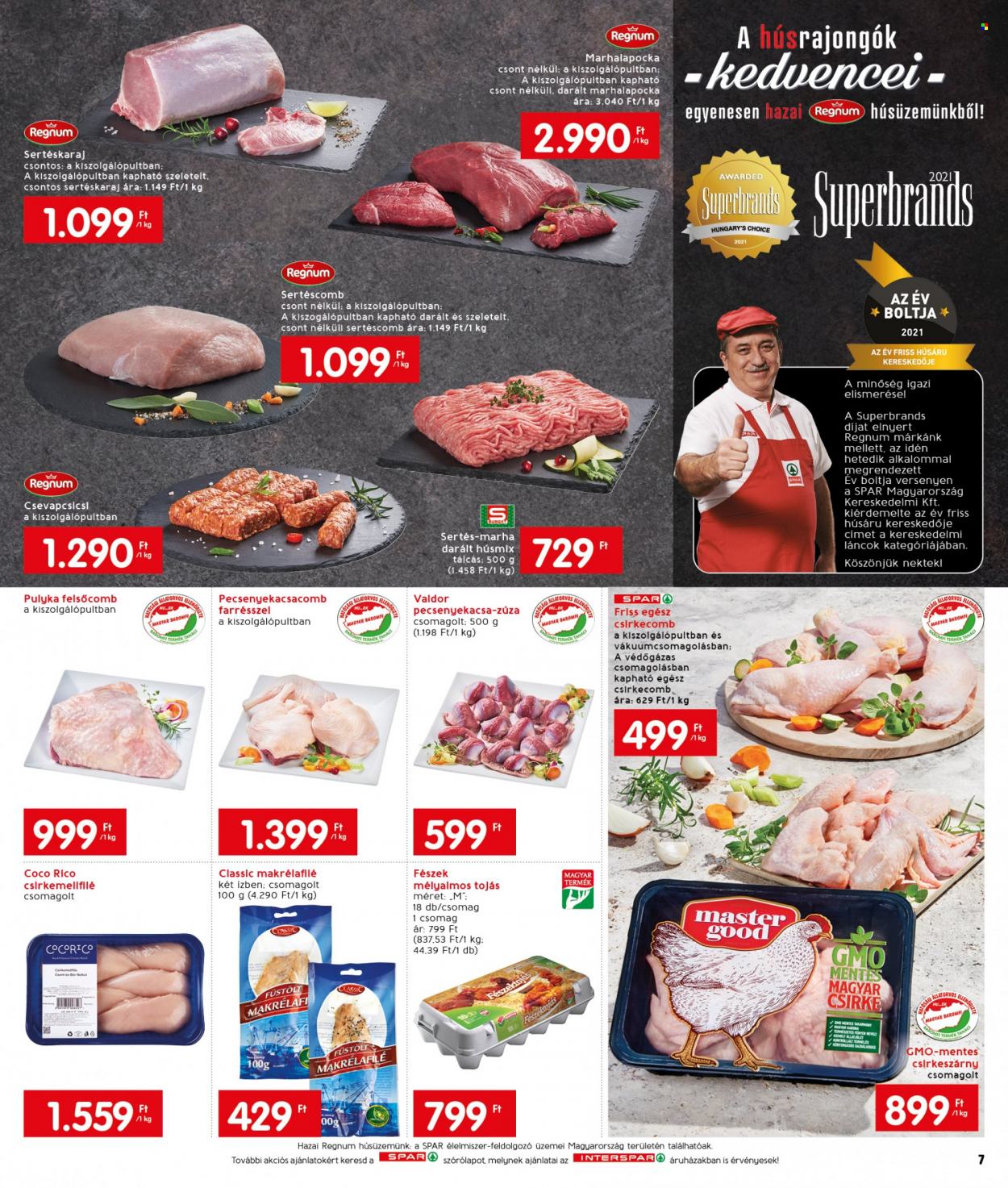 INTERSPAR akciós újságok - 2021.10.28 - 2021.11.03. Oldal 9