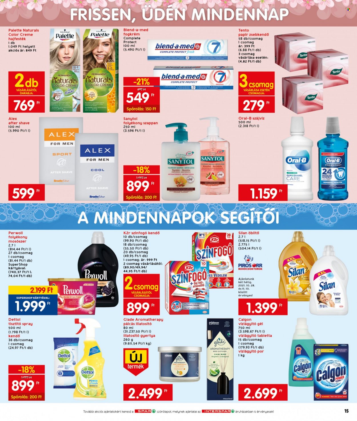 INTERSPAR akciós újságok - 2021.10.28 - 2021.11.03. Oldal 21
