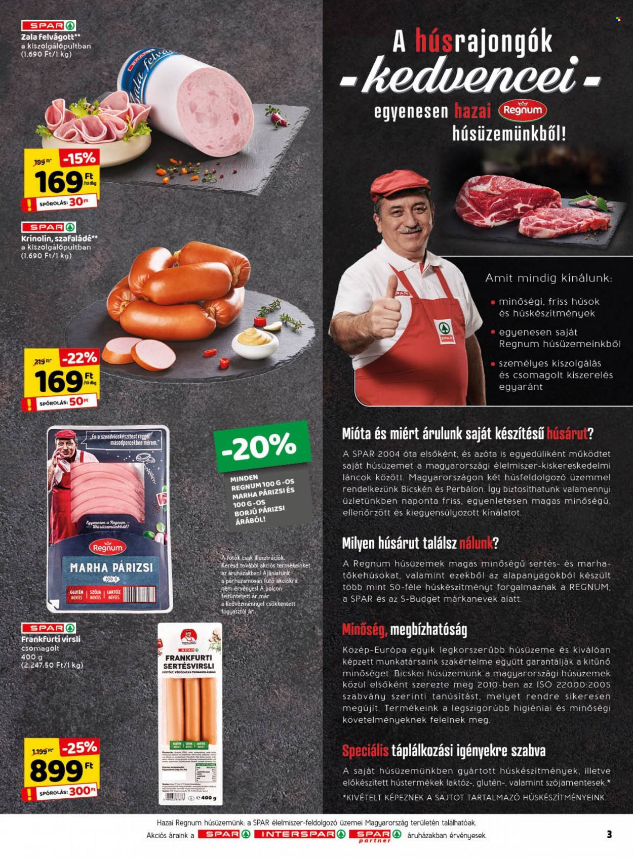 SPAR akciós újságok - 2021.10.28 - 2021.11.03. Oldal 3