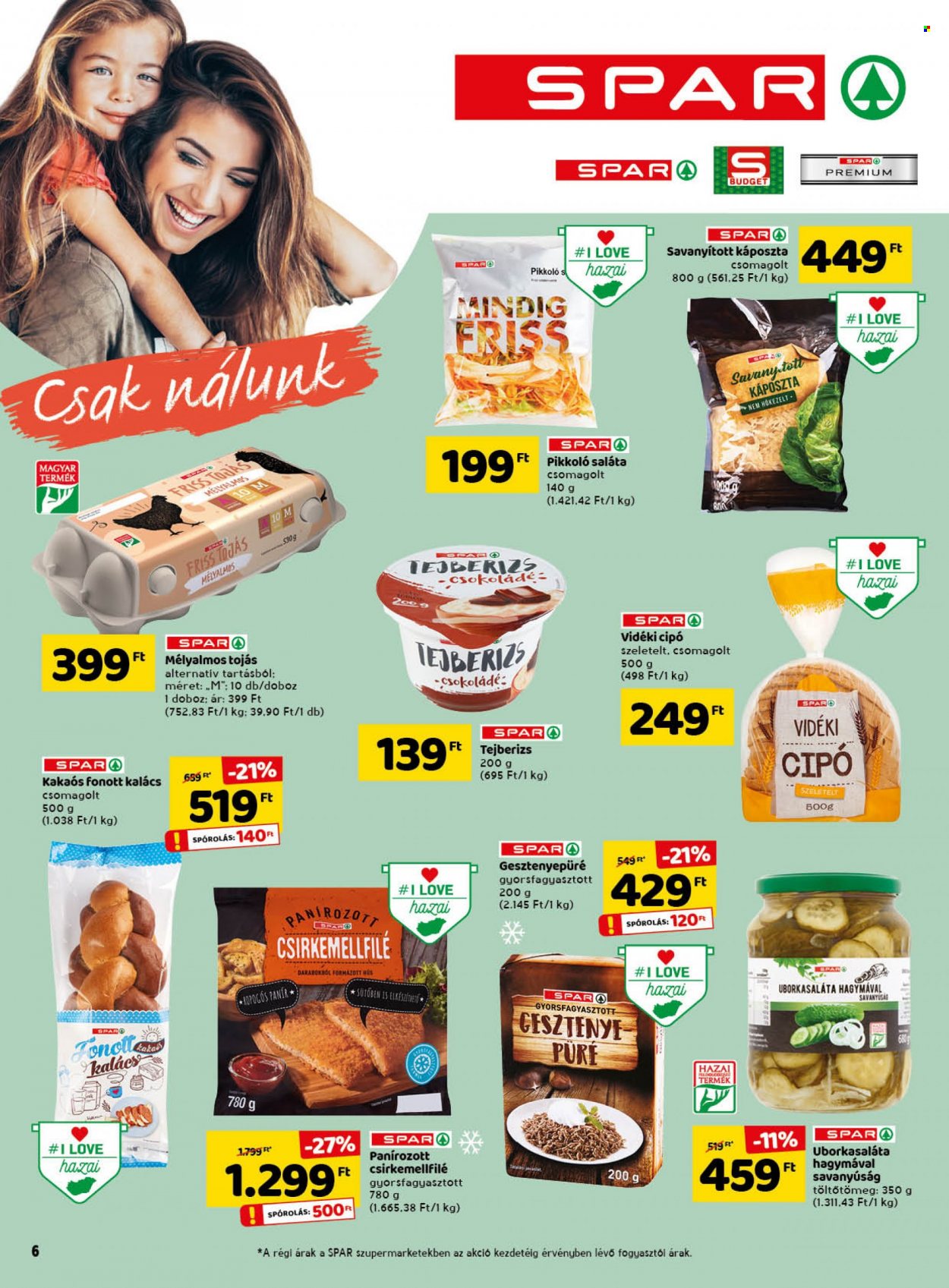 SPAR akciós újságok - 2021.10.28 - 2021.11.03. Oldal 8