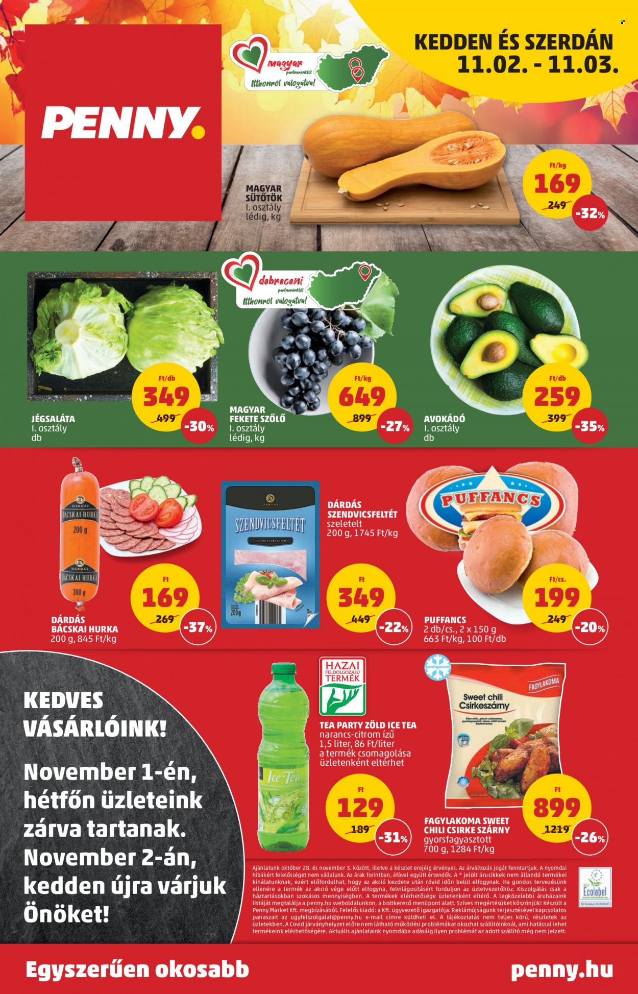 Penny Market akciós újságok - 2021.10.28 - 2021.11.03. Oldal 20