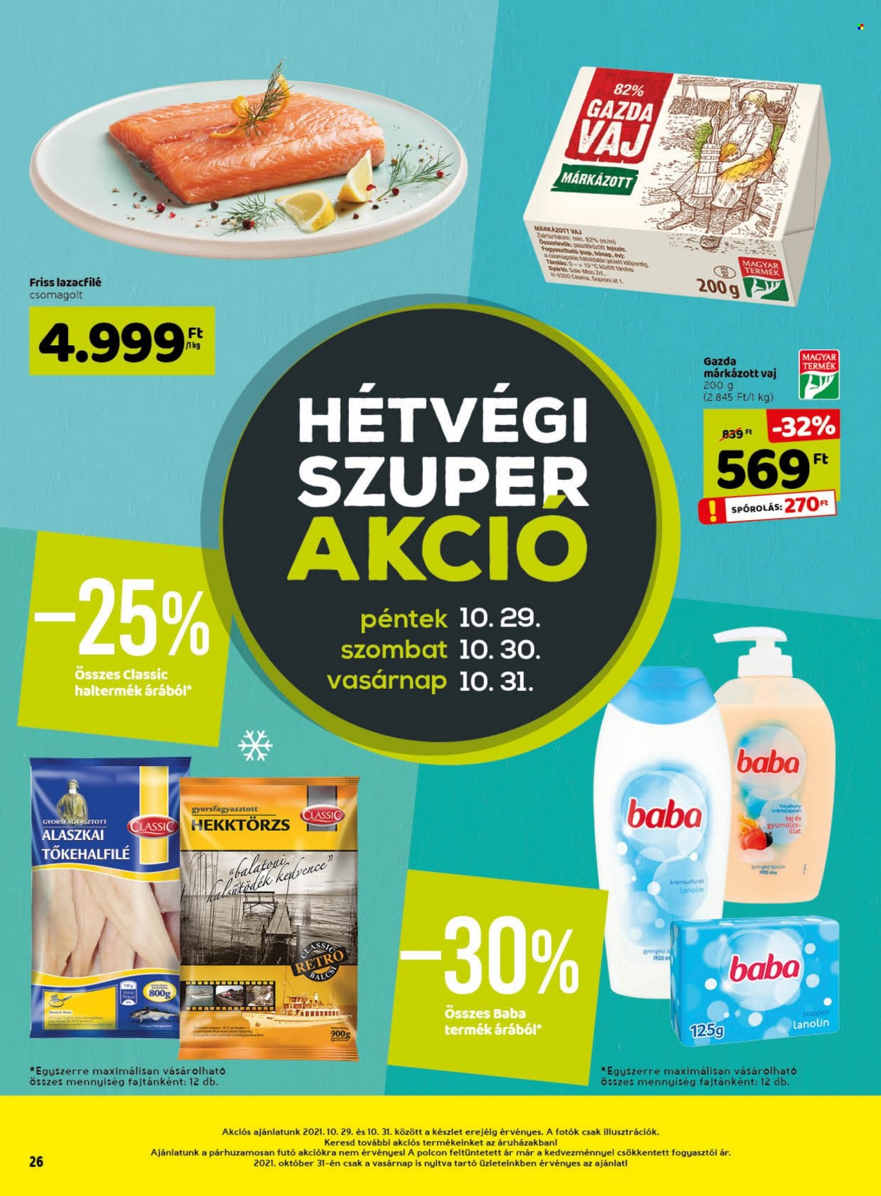 SPAR akciós újságok - 2021.10.28 - 2021.11.03. Oldal 32