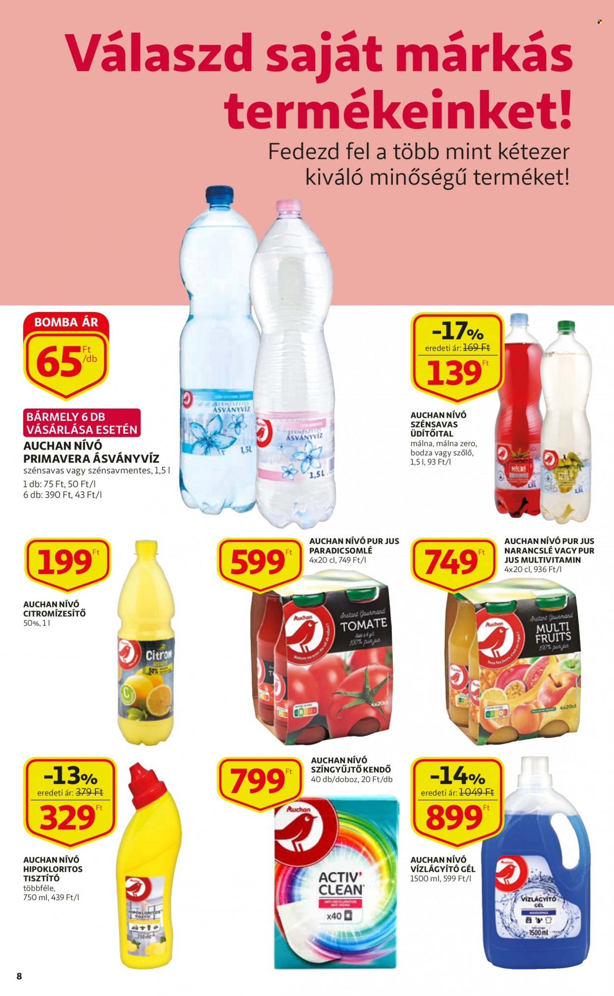 Auchan akciós újságok - 2021.10.28 - 2021.11.03. Oldal 8