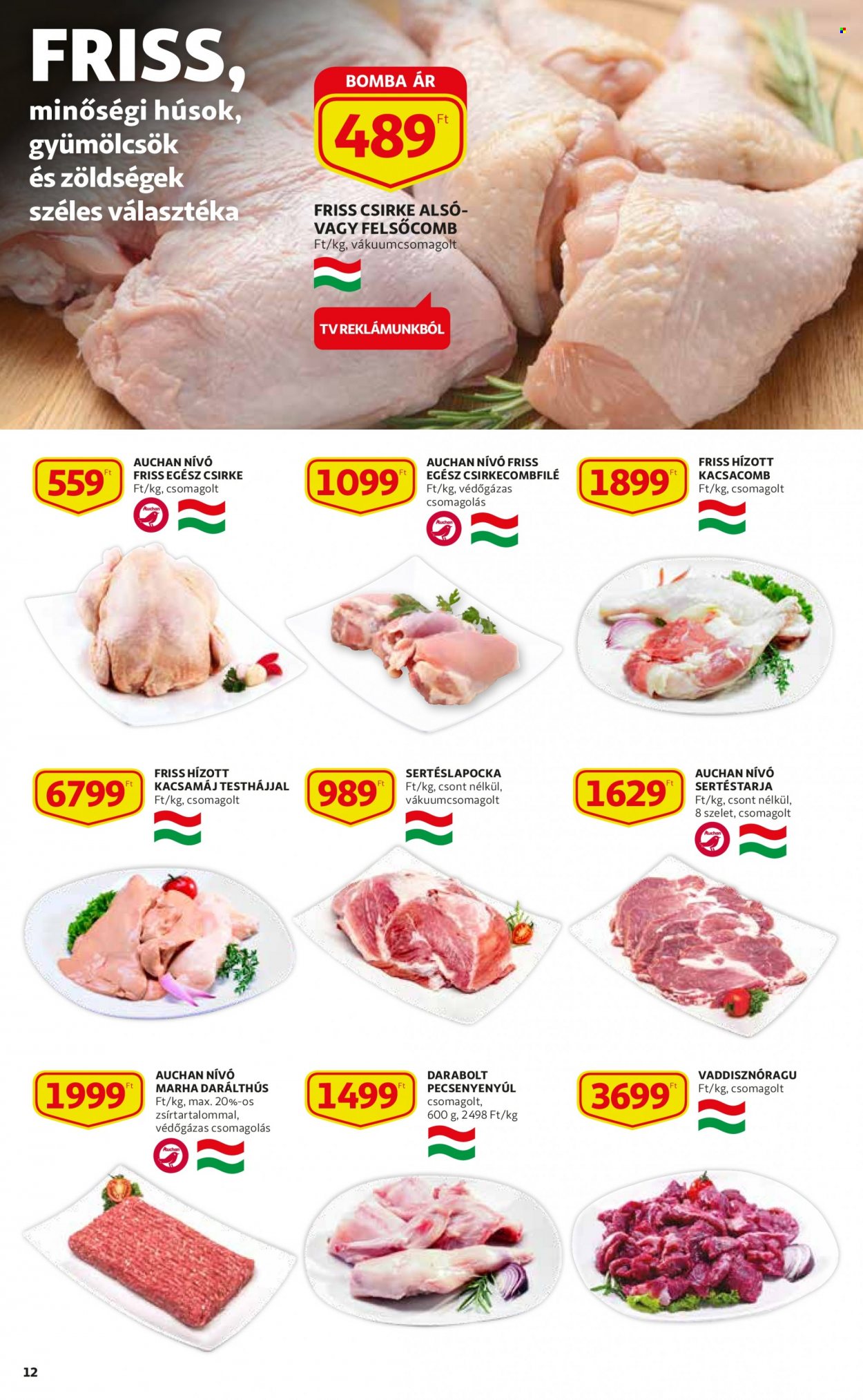 Auchan akciós újságok - 2021.10.28 - 2021.11.03. Oldal 12