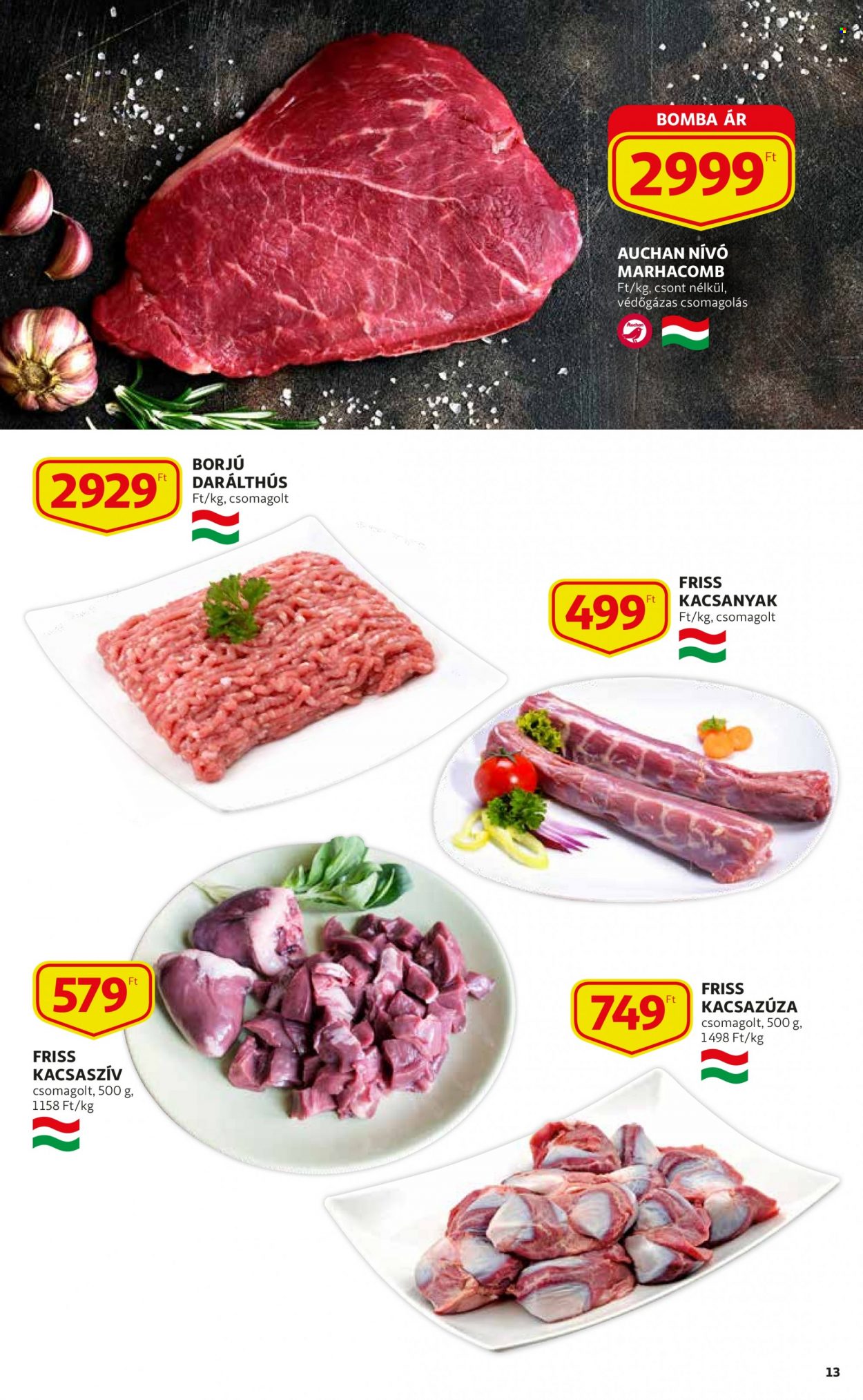 Auchan akciós újságok - 2021.10.28 - 2021.11.03. Oldal 13