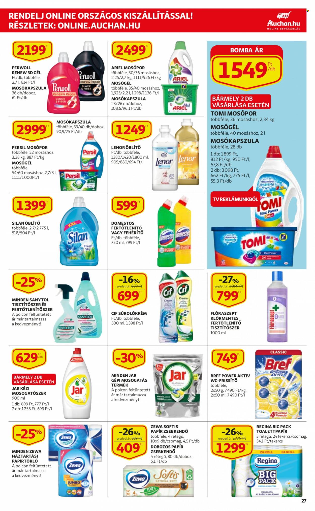 Auchan akciós újságok - 2021.10.28 - 2021.11.03. Oldal 27