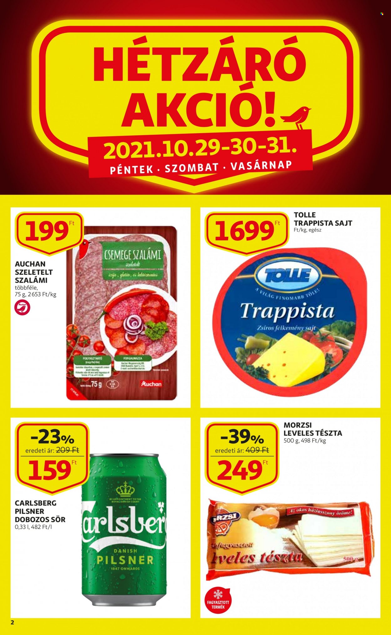 Auchan akciós újságok - 2021.10.28 - 2021.11.03. Oldal 2