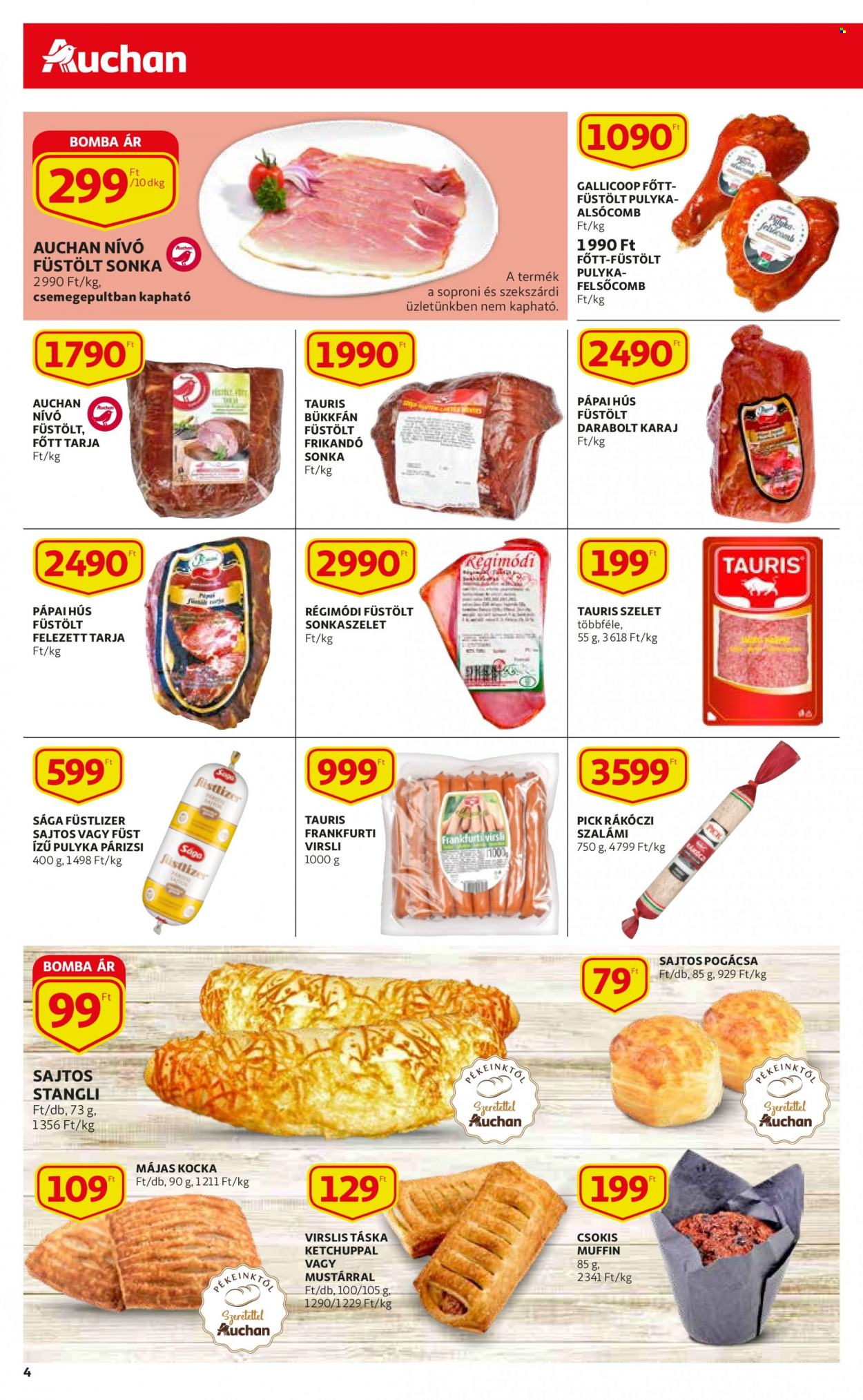Auchan akciós újságok - 2021.10.28 - 2021.11.03. Oldal 4