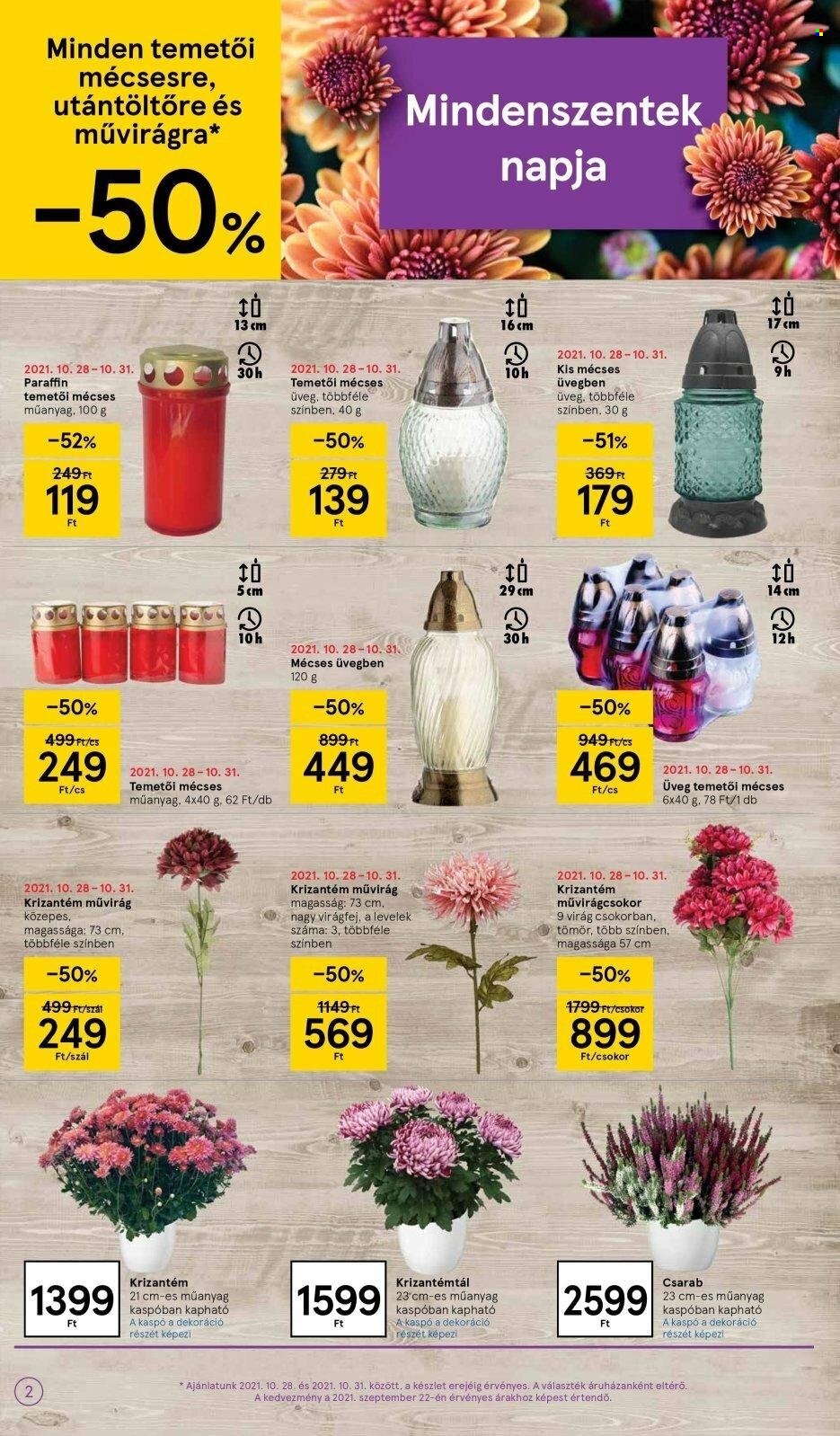 TESCO akciós újságok - 2021.10.28 - 2021.11.03. Oldal 2