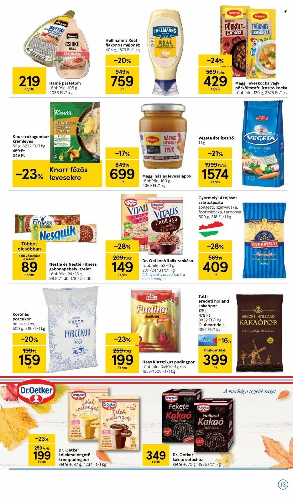 TESCO akciós újságok - 2021.10.28 - 2021.11.03. Oldal 13
