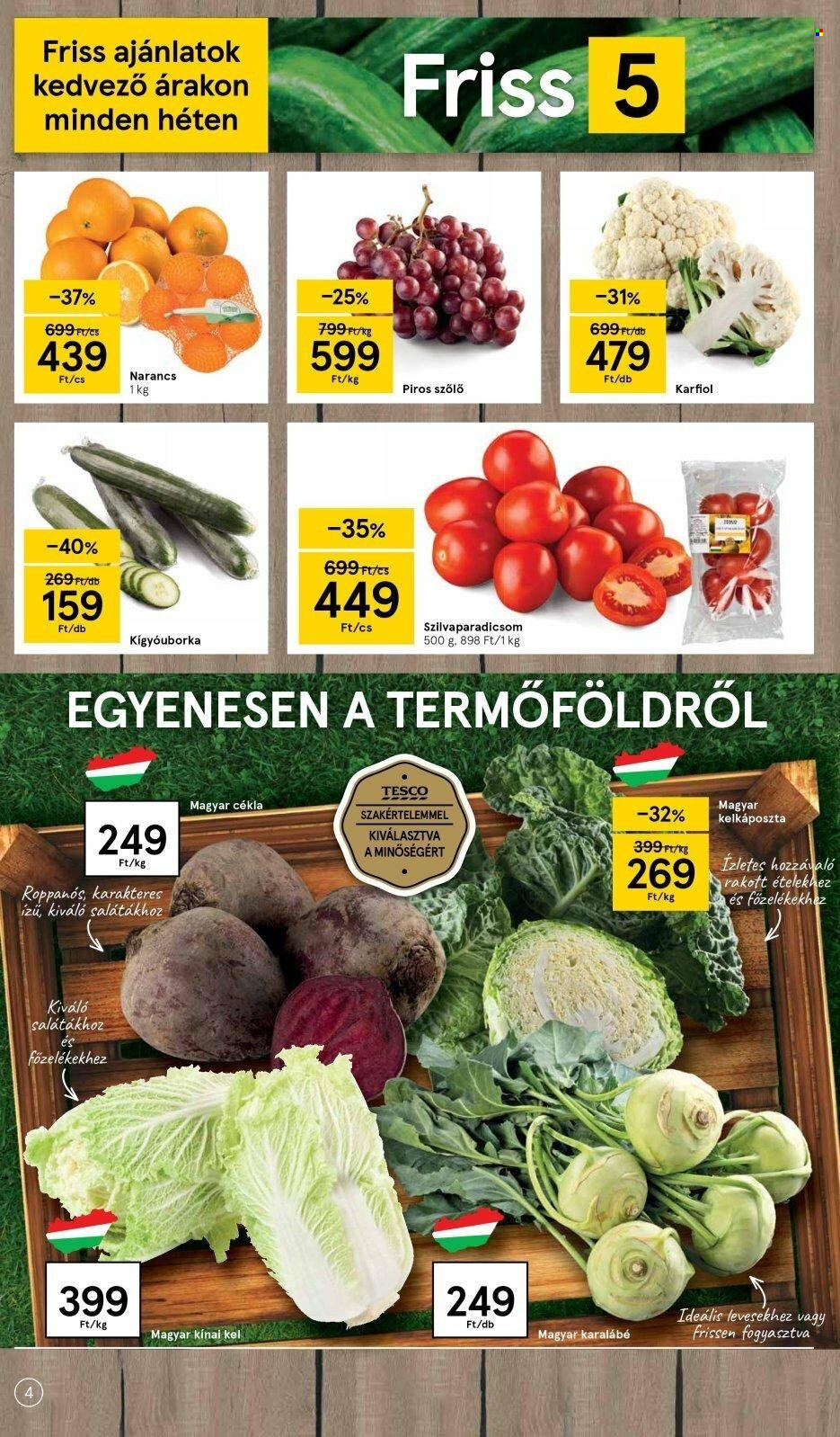 TESCO akciós újságok - 2021.10.28 - 2021.11.03. Oldal 4
