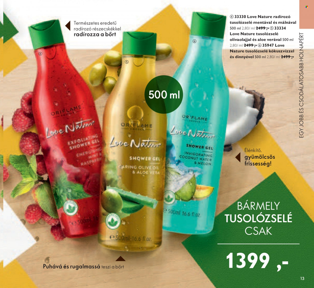 Oriflame akciós újságok - 2021.10.26 - 2021.11.15. Oldal 13