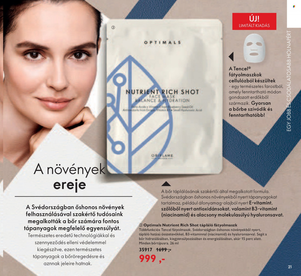 Oriflame akciós újságok - 2021.10.26 - 2021.11.15. Oldal 21