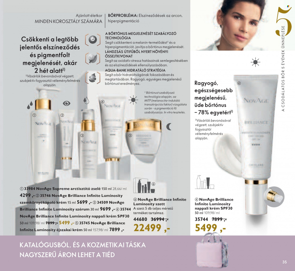 Oriflame akciós újságok - 2021.10.26 - 2021.11.15. Oldal 35