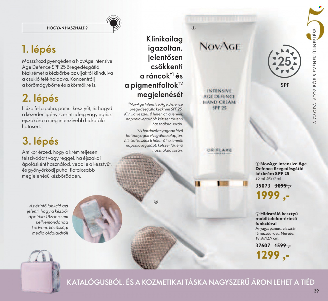 Oriflame akciós újságok - 2021.10.26 - 2021.11.15. Oldal 39