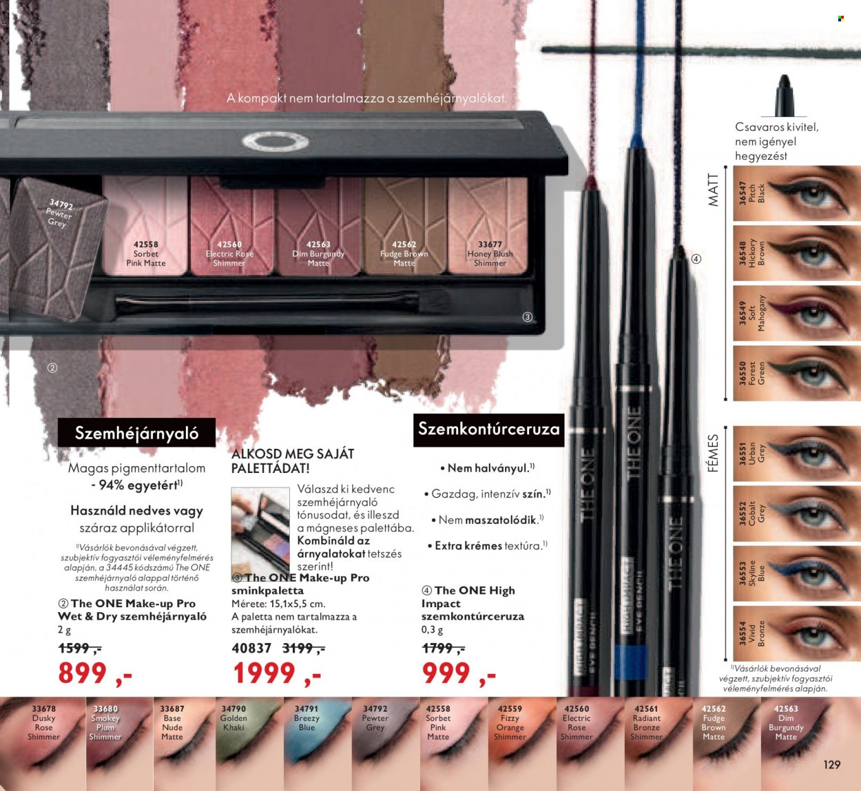 Oriflame akciós újságok - 2021.10.26 - 2021.11.15. Oldal 129