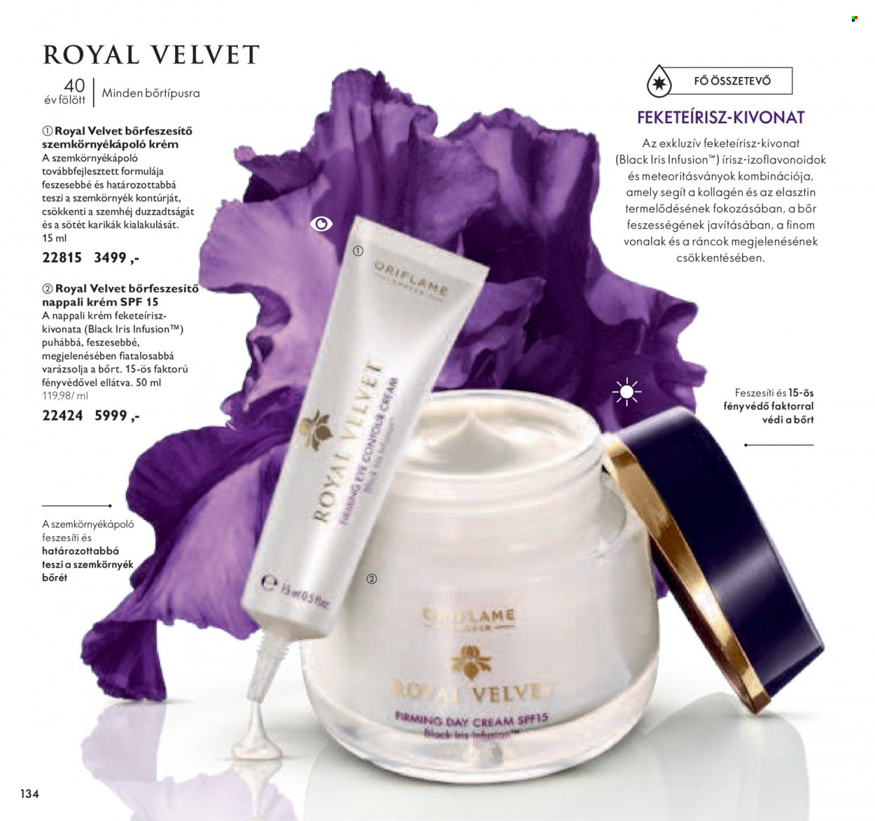Oriflame akciós újságok - 2021.10.26 - 2021.11.15. Oldal 134