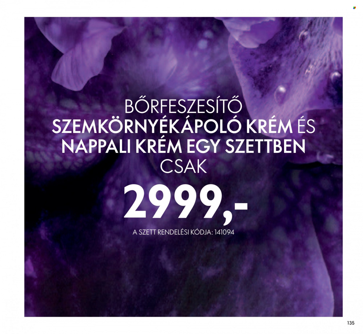 Oriflame akciós újságok - 2021.10.26 - 2021.11.15. Oldal 135