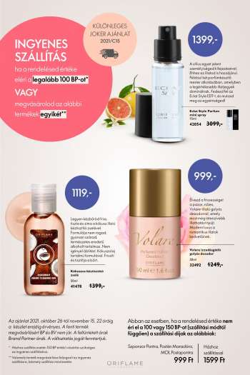 Újság Oriflame - 2021.10.26 - 2021.11.15.