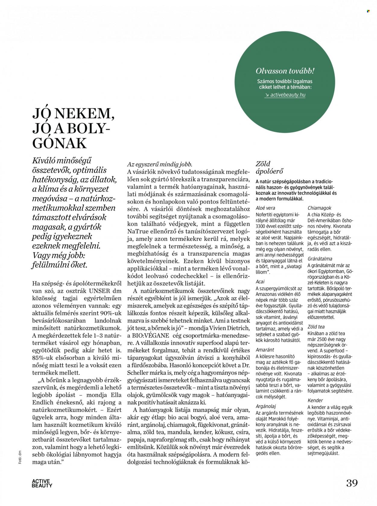 dm drogerie markt akciós újságok. Oldal 39