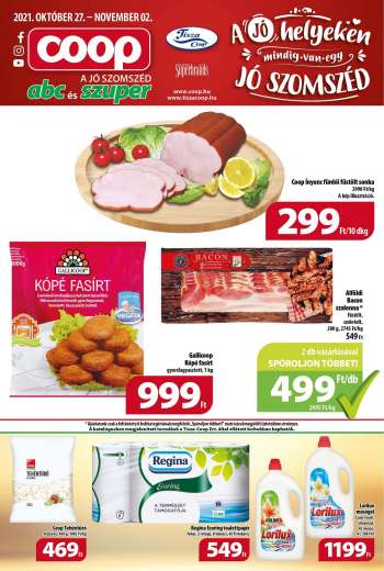 Újság Coop - 2021.10.27 - 2021.11.02.