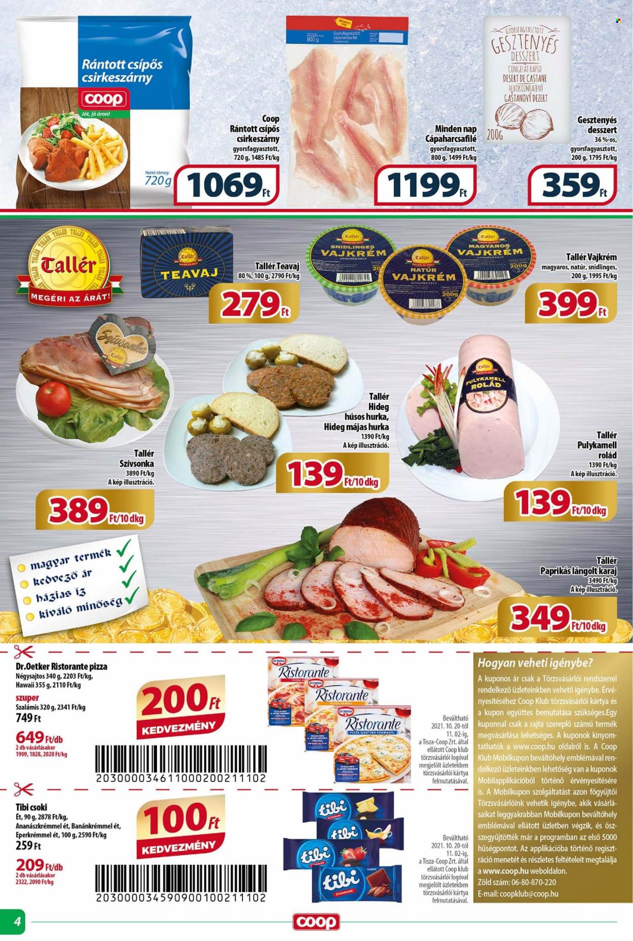 Coop akciós újságok - 2021.10.27 - 2021.11.02. Oldal 4