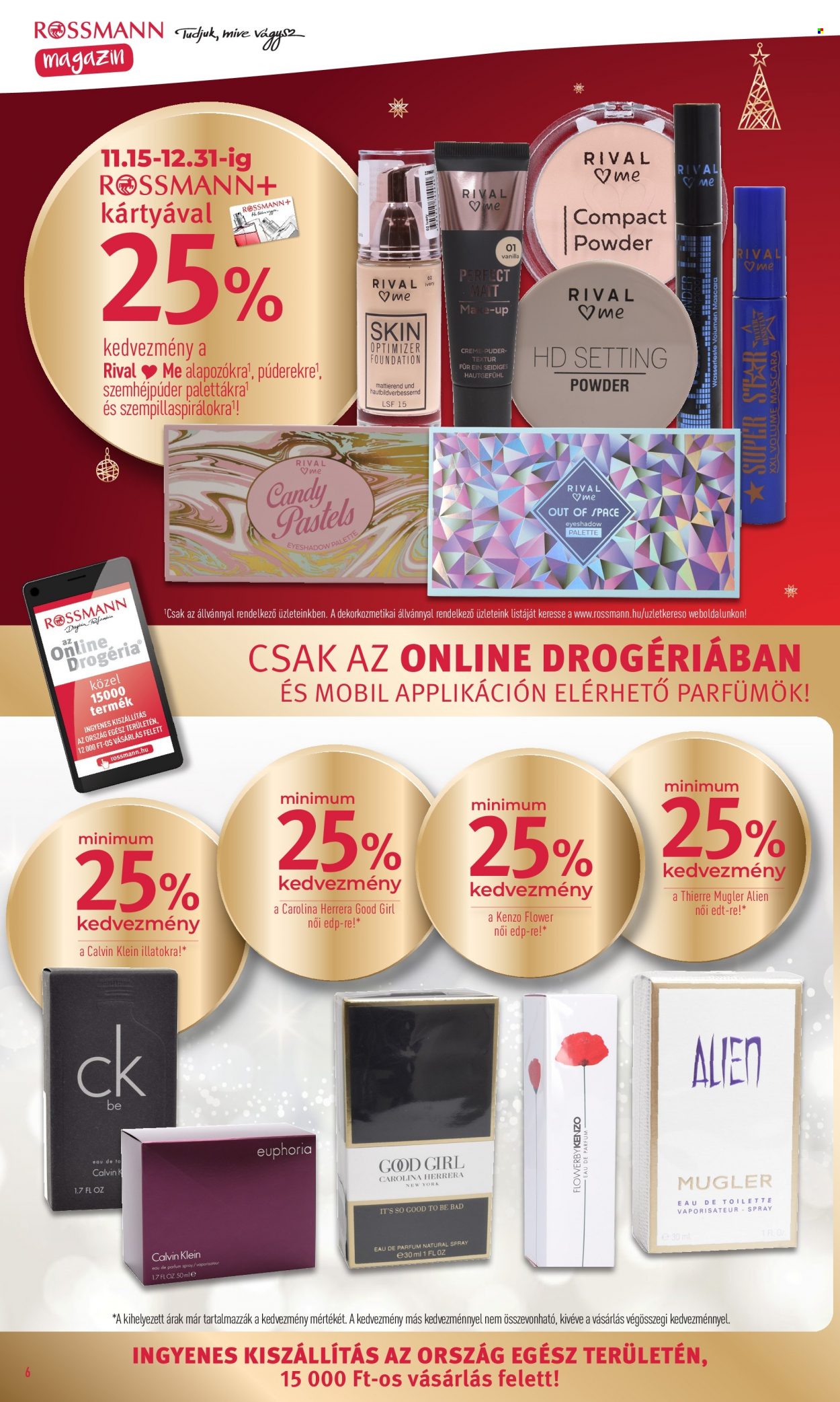 Rossmann akciós újságok - 2021.11.01 - 2021.12.31. Oldal 6