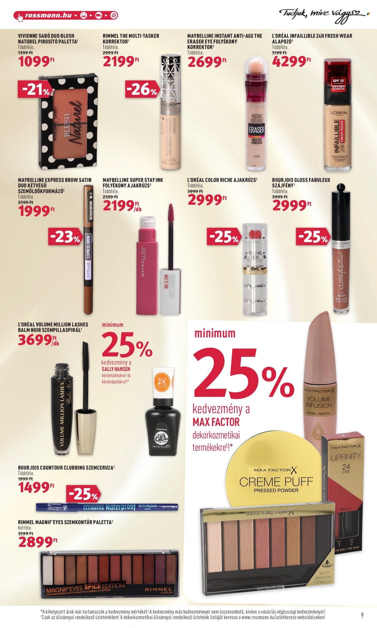 Rossmann akciós újságok - 2021.11.01 - 2021.11.05. Oldal 9
