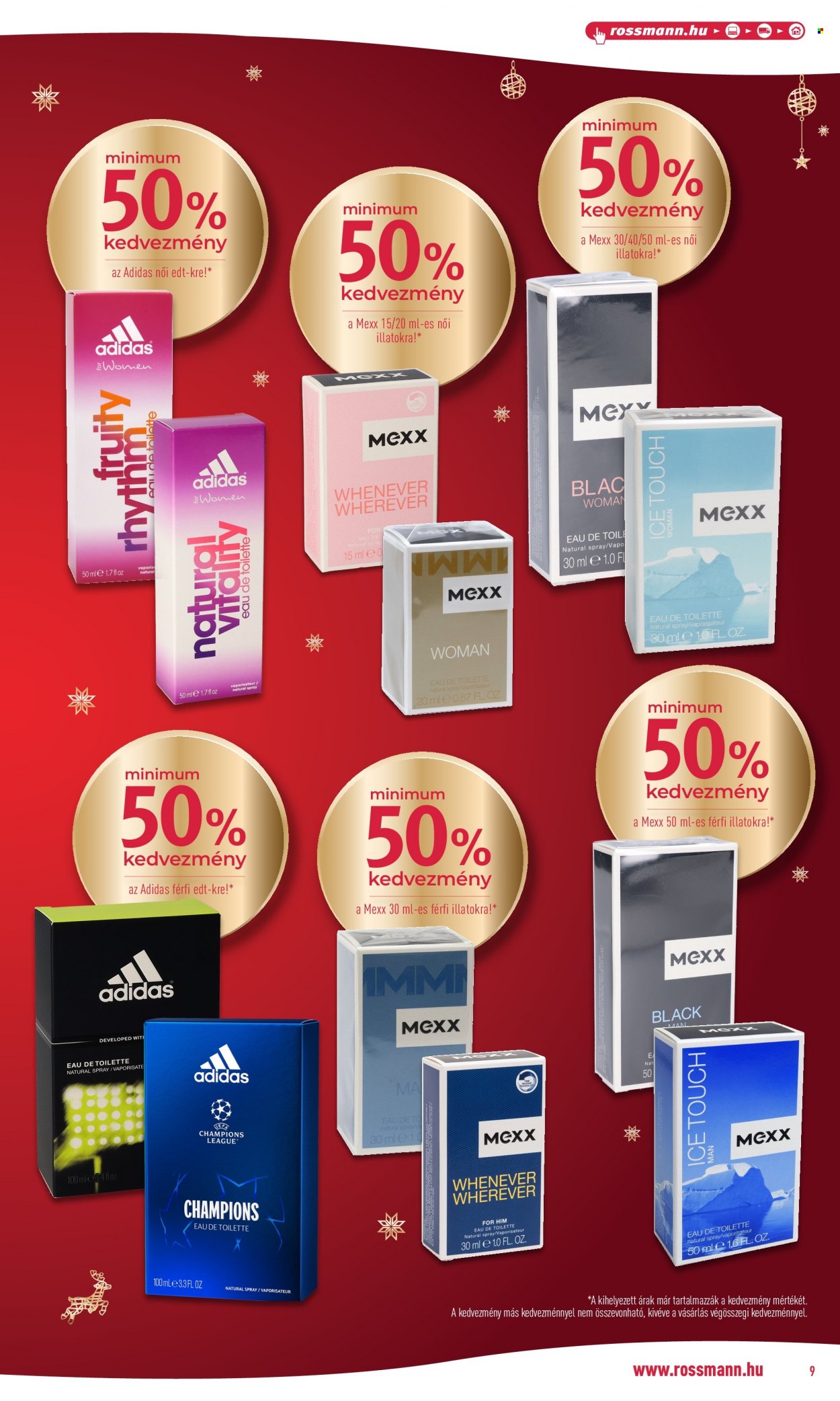 Rossmann akciós újságok - 2021.11.01 - 2021.12.31. Oldal 9