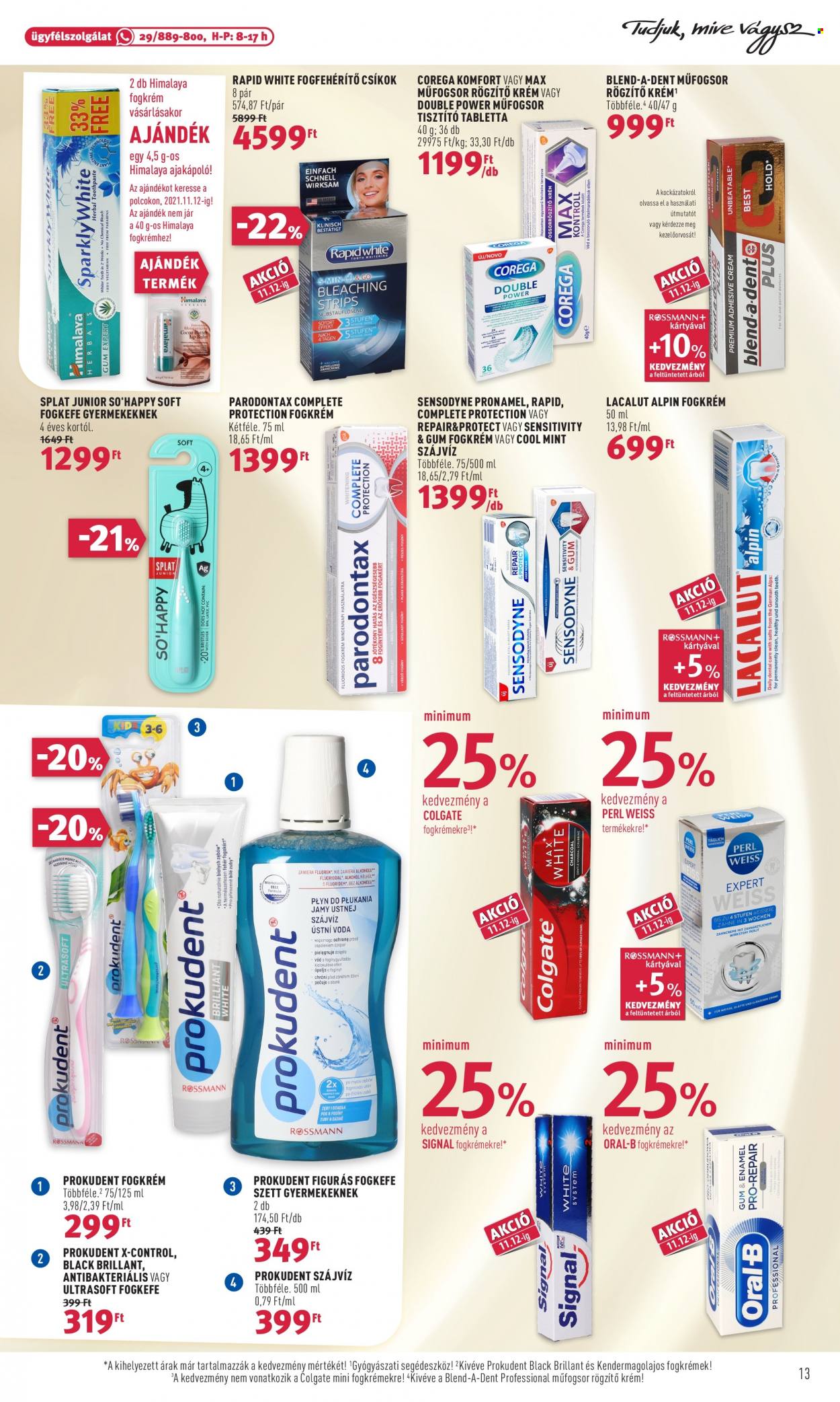 Rossmann akciós újságok - 2021.11.01 - 2021.11.05. Oldal 13