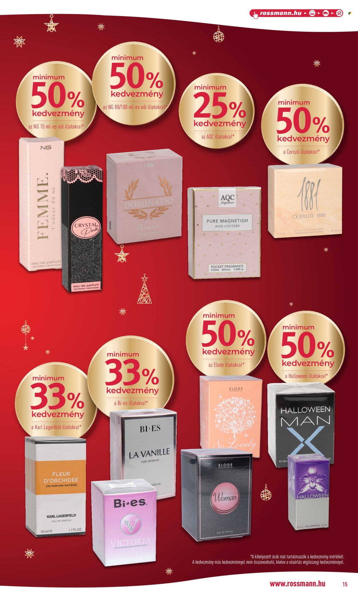 Rossmann akciós újságok - 2021.11.01 - 2021.12.31. Oldal 15