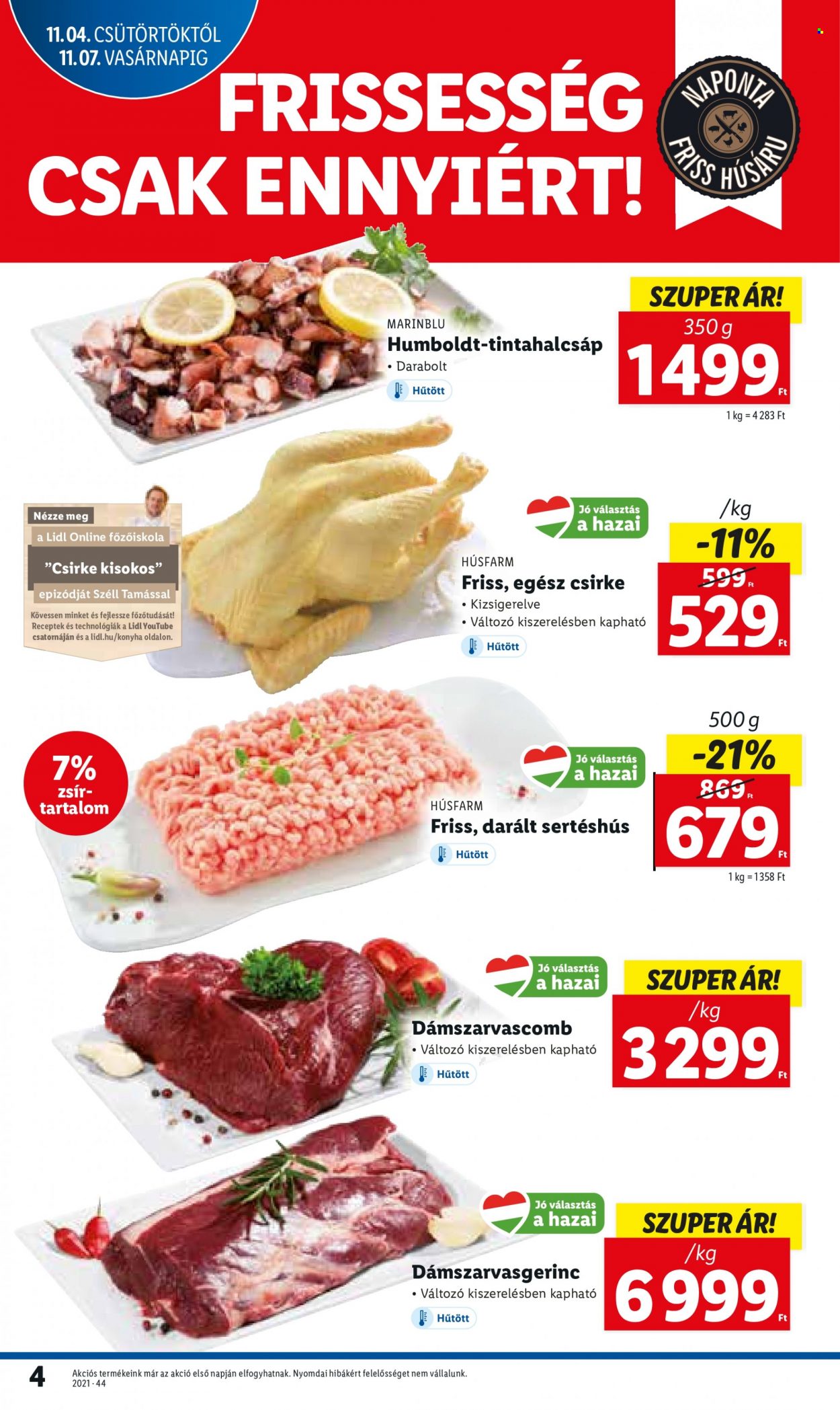 Lidl akciós újságok - 2021.11.04 - 2021.11.10. Oldal 4