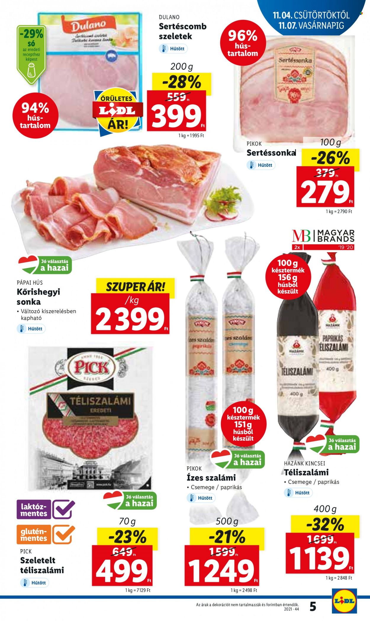 Lidl akciós újságok - 2021.11.04 - 2021.11.10. Oldal 5