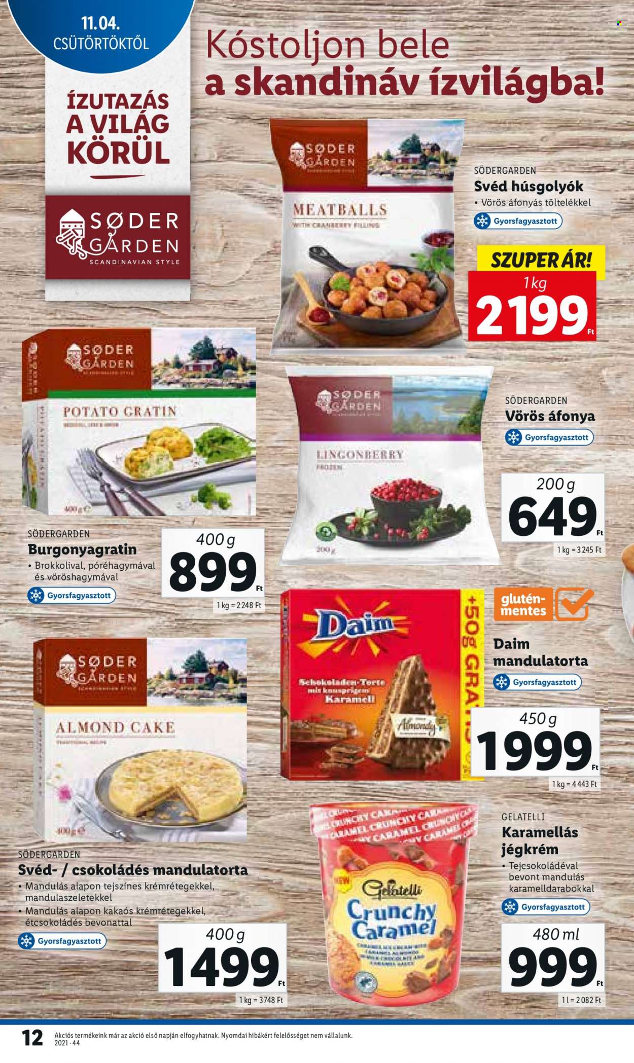 Lidl akciós újságok - 2021.11.04 - 2021.11.10. Oldal 12