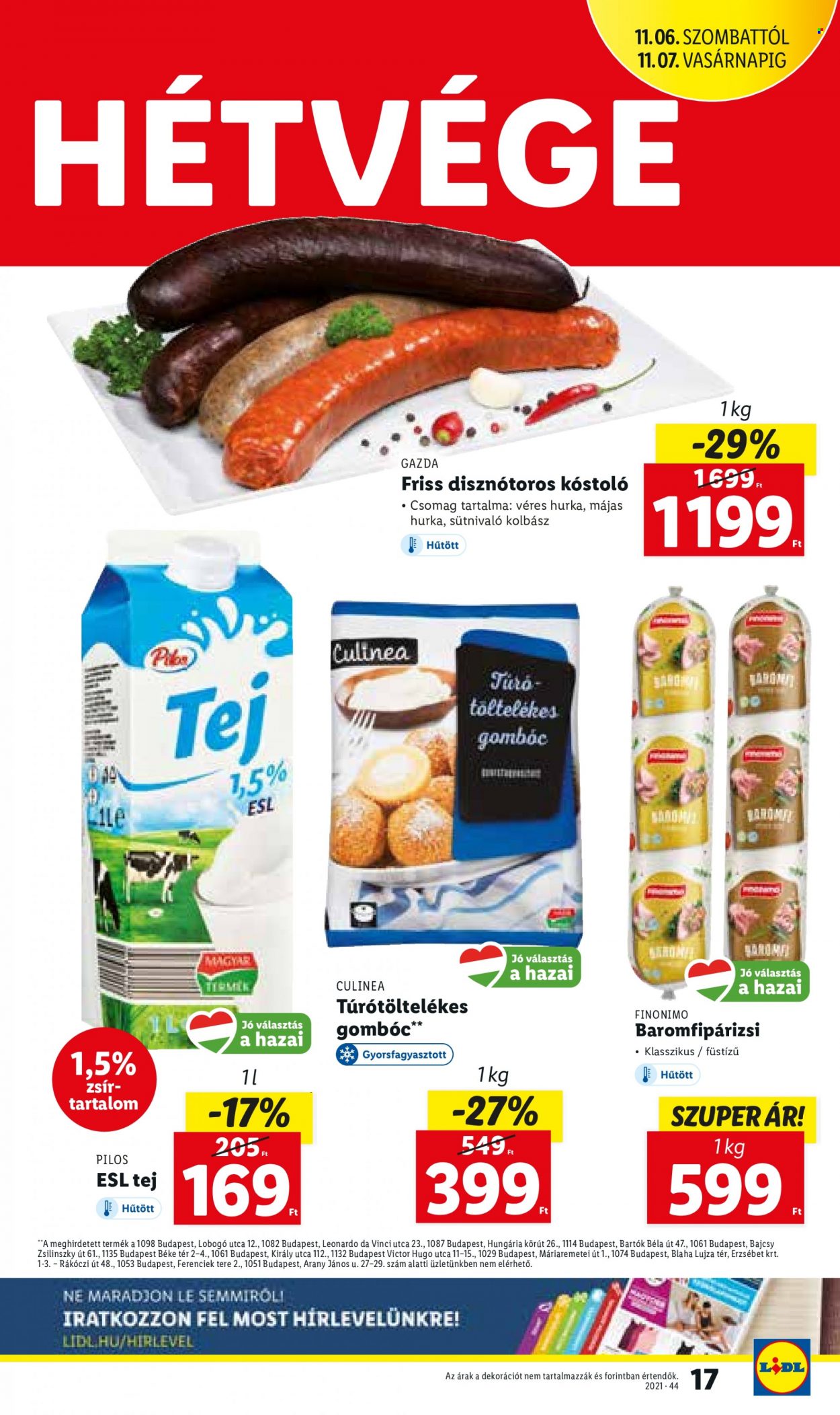 Lidl akciós újságok - 2021.11.04 - 2021.11.10. Oldal 17