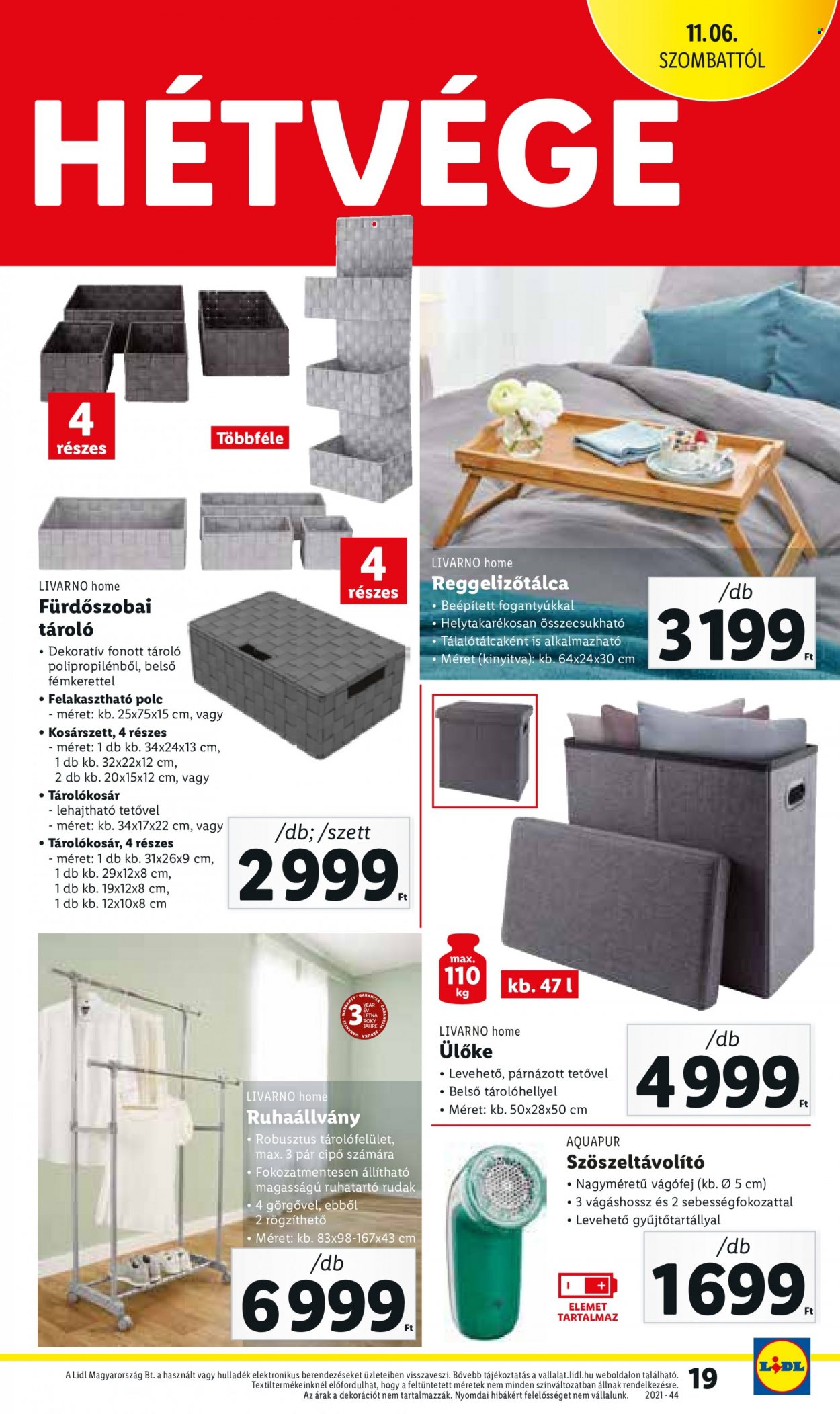 Lidl akciós újságok - 2021.11.04 - 2021.11.10. Oldal 19