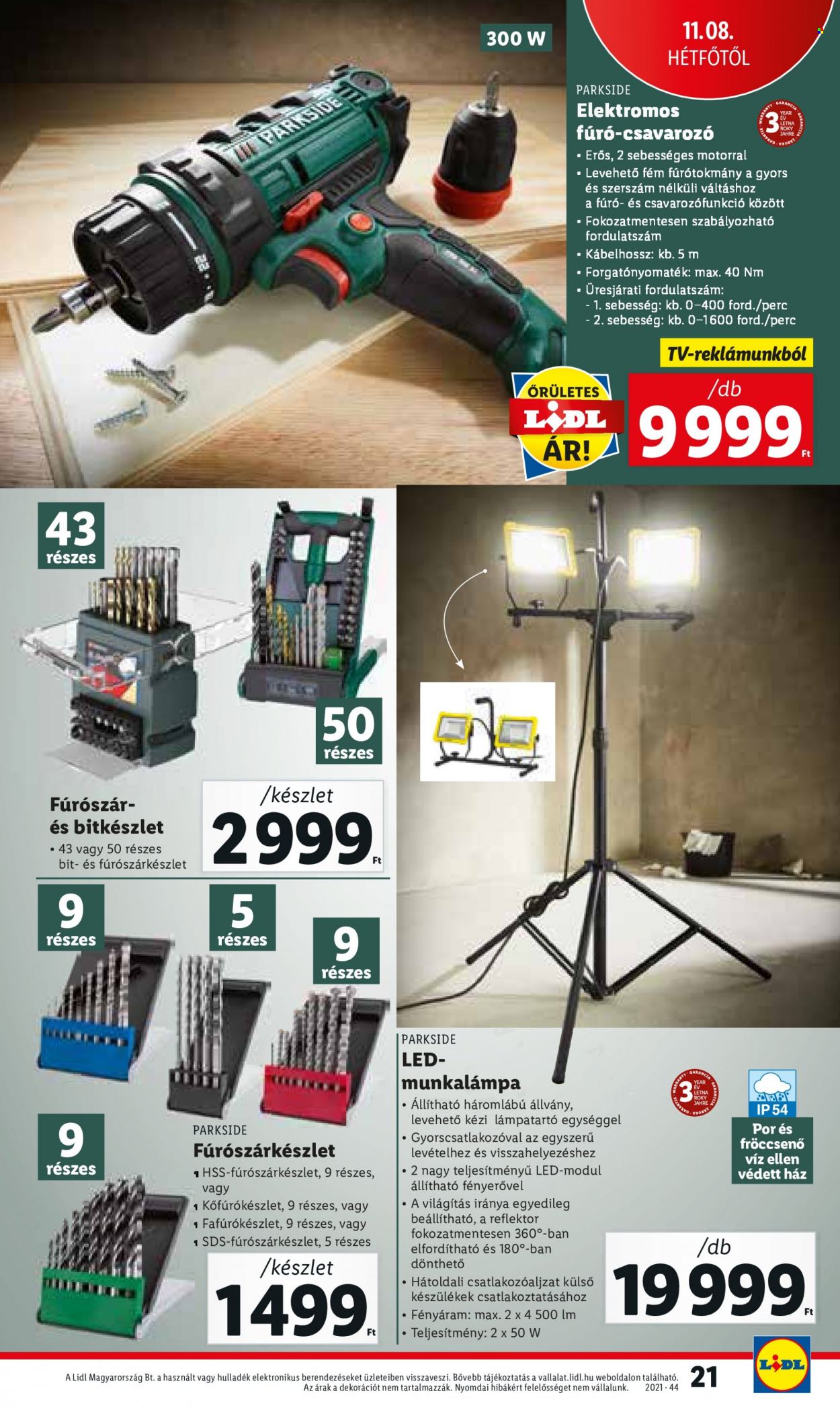 Lidl akciós újságok - 2021.11.04 - 2021.11.10. Oldal 21