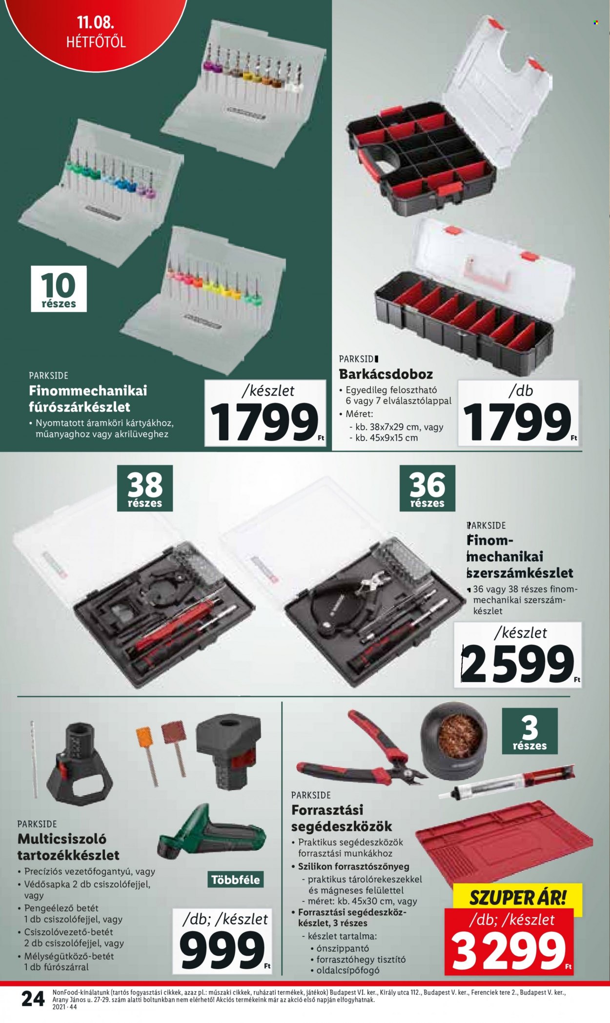 Lidl akciós újságok - 2021.11.04 - 2021.11.10. Oldal 24