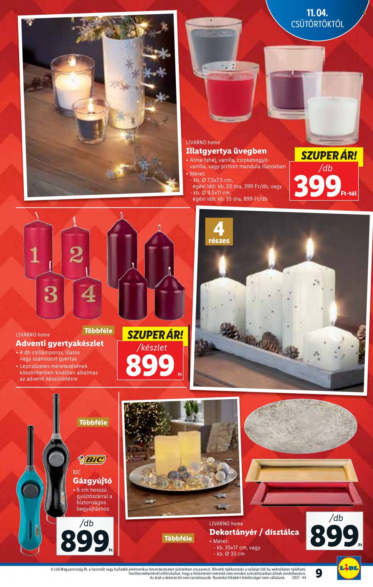 Lidl akciós újságok. Oldal 9