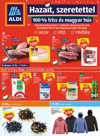 Újság Aldi - 2021.11.04 - 2021.11.11.