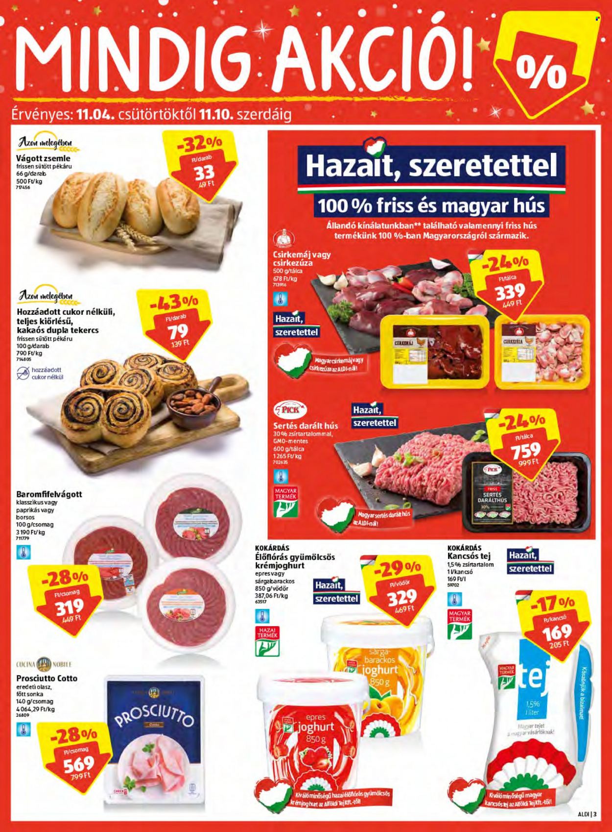 Aldi akciós újságok - 2021.11.04 - 2021.11.11. Oldal 3