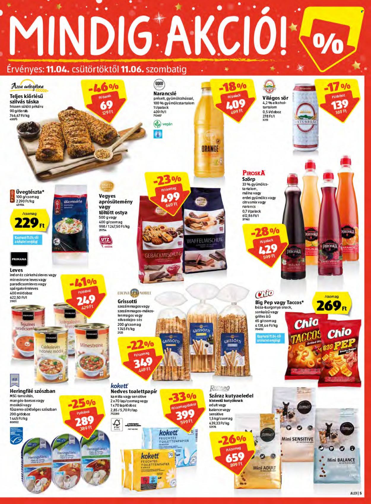 Aldi akciós újságok - 2021.11.04 - 2021.11.11. Oldal 5