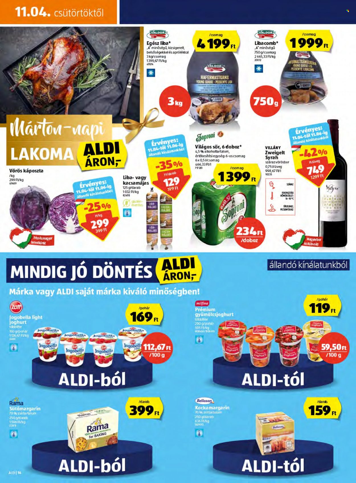 Aldi akciós újságok - 2021.11.04 - 2021.11.11. Oldal 16
