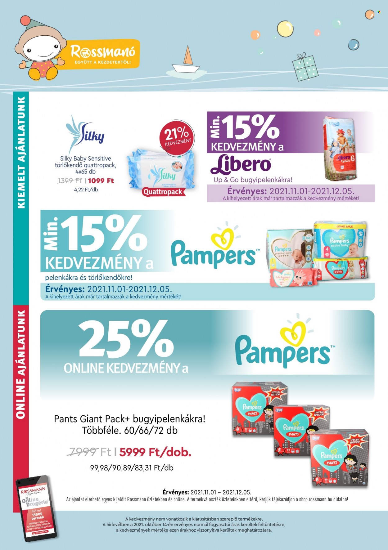 Rossmann akciós újságok - 2021.11.01 - 2021.12.02. Oldal 2