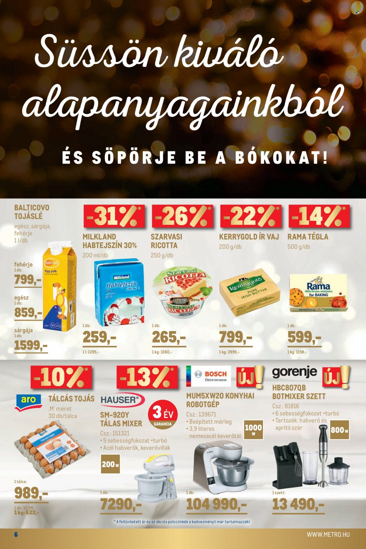 Metro akciós újságok - 2021.11.03 - 2021.11.16. Oldal 6