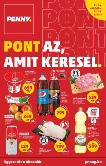 Újság Penny Market - 2021.11.04 - 2021.11.10.