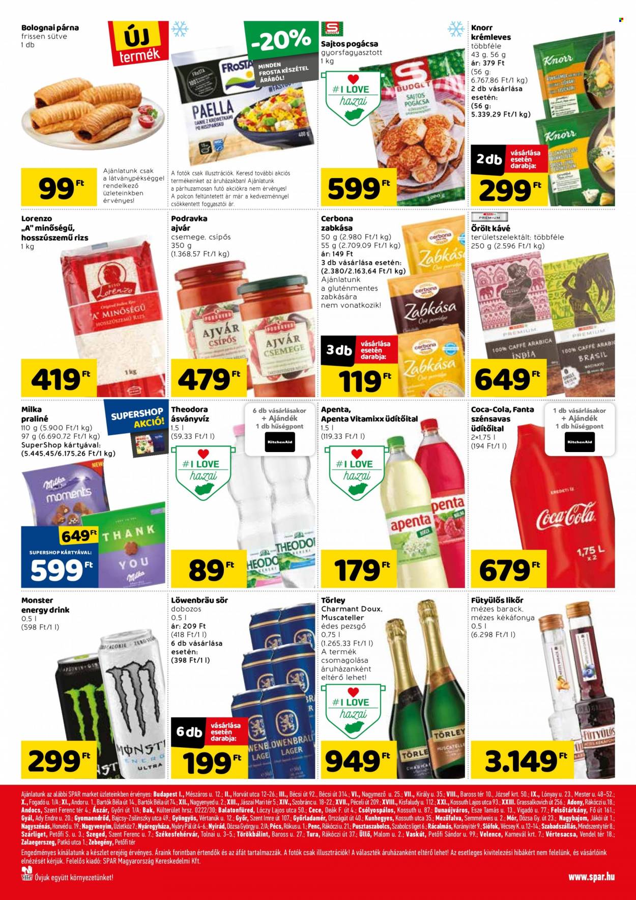 SPAR market akciós újságok - 2021.11.04 - 2021.11.10. Oldal 2