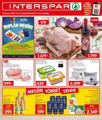 Újság INTERSPAR - 2021.11.04 - 2021.11.10.