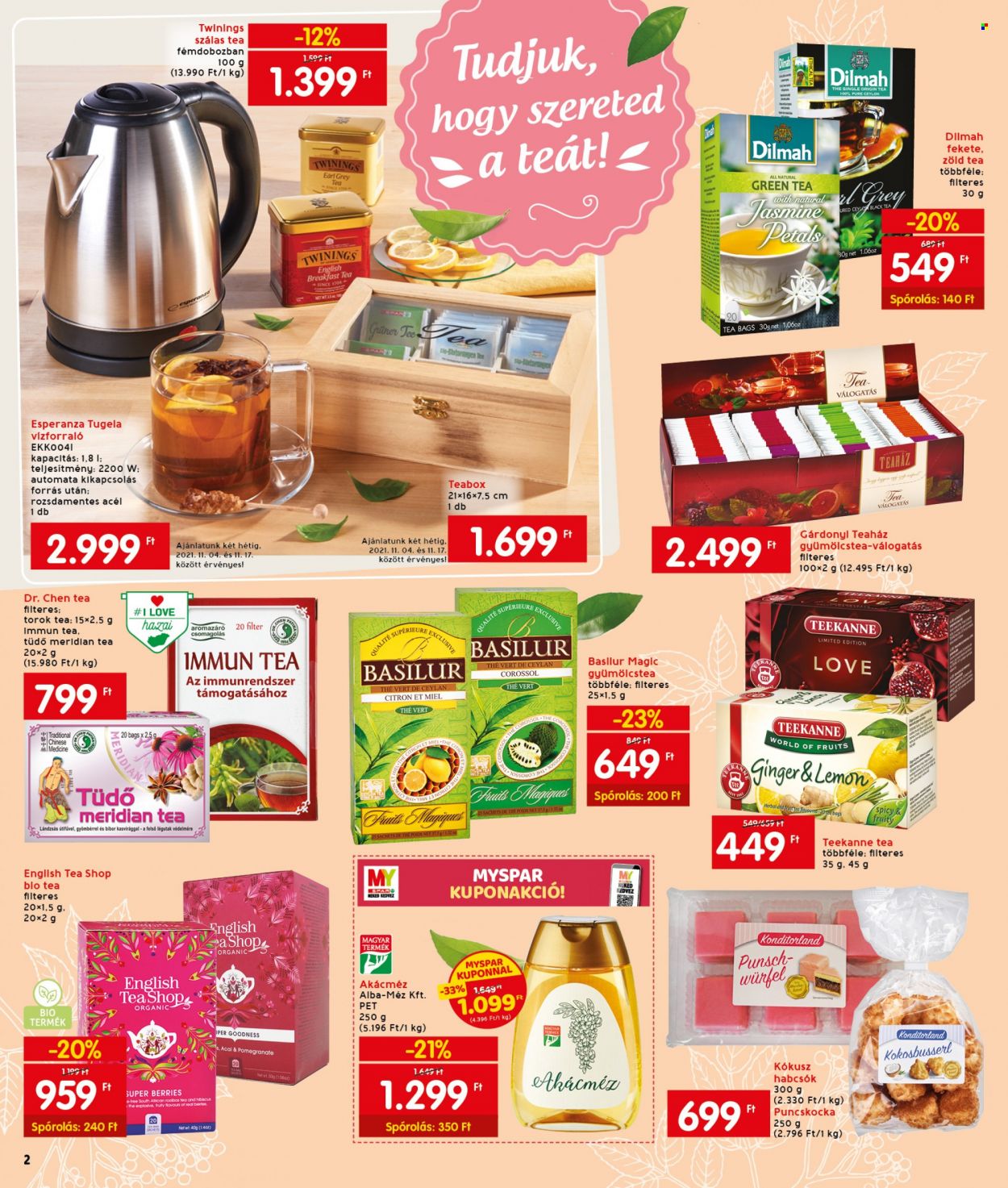 INTERSPAR akciós újságok - 2021.11.04 - 2021.11.10. Oldal 2